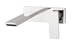 gloss wall basin set