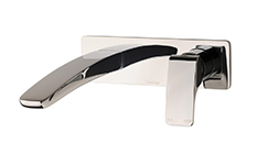 rush wall basin set